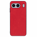 Pikkukuva 1 / 4: OnePlus Nord 4 SKALO PU-nahkainen hybridikuori - Punainen Red