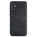 Miniatyrbillede 3 af 5: DG MING Samsung S25 Premium PU-læder Hybrid Cover - Sort Black