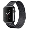 Miniatyrbild 2 av 5: SKALO Milanese Loop Apple Watch Series 7-9 45mm - Fler färger Svart