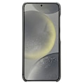 Miniatyrbillede 3 af 4: SKALO Samsung S25 PU-Læder Kortholder Cover - Sort Black