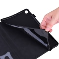 Miniatyrbillede 5 af 8: SKALO Samsung Tab A9+ PU-læder Flip Cover - Sort Black