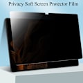 Miniatyrbillede 6 af 6: SKALO Samsung Tab A9+ Privacy Hærdet Glas Skærmbeskyttelse Black