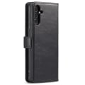 Pikkukuva 3 / 11: DG MING Samsung A04s 4G 2-in-1 magneetti lompakkokotelo - Musta Black