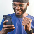 Pikkukuva 9 / 9: SKALO Motorola Moto G73 5G Armor Carbon Iskunkestävä TPU suojakuori - Valitse väri Blue