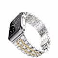 Pikkukuva 2 / 4: SKALO Metalliranneke, 5 lenkkiä Apple Watch SE 44mm - Valitse väri Gold