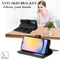 Pikkukuva 9 / 11: SKALO Samsung A25 5G 10-lokeroa Lompakkokotelo - Musta Black