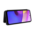 Pikkukuva 4 / 9: SKALO Moto E30 / E40 Carbon Fiber Plånboksfodral - Svart Black