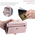 Miniatyrbillede 8 af 11: SKALO Samsung A26 5G PU-Læder Kuvert Flip Cover - Rosa guld Pink gold