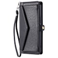 Miniatyrbillede 11 af 11: SKALO Samsung A16 PU-Læder Envelope Flip Cover - Sort Black