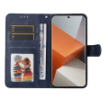 Miniatyrbild 3 av 9: SKALO Xiaomi Redmi Note 13 Pro+ PU-Läder Plånboksfodral - Fler färger Blå