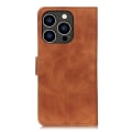 Miniatyrbillede 9 af 9: SKALO iPhone 15 Pro Max KHAZNEH Pungetui i PU-læder - Brun Brown