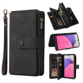 Miniatyrbild 1 av 10: SKALO Samsung A53 5G Big Wallet 17-FACK Plånboksfodral - Svart Svart