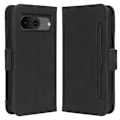 Miniatyrbillede 1 af 7: SKALO Google Pixel 8 6-RUM Pungetaske - Sort Black