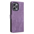 Miniatyrbillede 7 af 7: SKALO Xiaomi Redmi 12 4G/5G Flip Cover m. pung i PU-læder - Lilla Purple