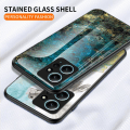Miniatyrbild 4 av 8: SKALO Xiaomi Redmi Note 12 4G Marmor Härdat Glas TPU-skal - Motiv 3 multifärg