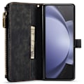 Pikkukuva 3 / 11: Samsung Z Fold6 CaseMe CaseMe C30 lompakkokotelo - Musta Black