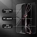 Pikkukuva 2 / 7: SKALO Samsung A56 5G Marmori Karkaistu Lasi TPU Suojakuori - #3 Multicolor