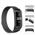 Pikkukuva 3 / 6: SKALO Milanese Loop to Fitbit Charge 3/4 - Valitse väri Pink gold