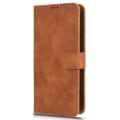 Pikkukuva 4 / 6: SKALO Samsung Xcover 7 Matt PU Nahka lompakkokotelo - Ruskea Brown