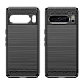 Pikkukuva 2 / 8: SKALO Google Pixel 8 Pro Armor Carbon Iskunkestävä TPU suojakuori - Valitse väri Black