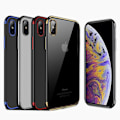 Miniatyrbillede 2 af 11: Design TPU-skal Electro Plating till iPhone Xs Max Red