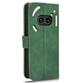 Pikkukuva 5 / 6: SKALO Nothing Phone (2a) Plus Matt PU Nahka lompakkokotelo - Vihreä Green