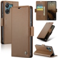 Pikkukuva 1 / 11: CaseMe Xiaomi Redmi 13C 4G Lompakkokotelo - Ruskea Brown