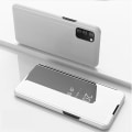 Miniatyrbillede 2 af 7: SKALO Samsung A02s / A03s Clear View Spegel fodral - Silver Silver