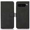 Miniatyrbillede 1 af 7: SKALO Google Pixel 9 Pro XL KHAZNEH Pungetui i PU-læder - Sort Black