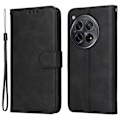 Pikkukuva 2 / 9: SKALO OnePlus 12R 5G PU-nahkainen Lompakkokotelo - Valitse väri Black