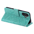 Pikkukuva 4 / 6: SKALO iPhone 16 Plus Mandala lompakkokotelo - Turkoosi Turquoise