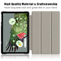 Pikkukuva 3 / 10: SKALO Google Pixel Tablet Trifold Suojakotelo - Punainen Red