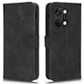 Miniatyrbillede 1 af 7: SKALO OnePlus Nord 3 5G / Ace 2V Matt PU-læderpungetui - Sort Black