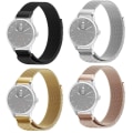 Pikkukuva 1 / 2: SKALO Milanese Loop to Withings ScanWatch 38mm - Valitse väri Silver