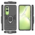 Miniatyrbild 5 av 6: SKALO OnePlus Nord CE4 Lite 5G Armor Hybrid Metallring skal - Svart Svart