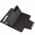 Miniatyrbillede 6 af 8: SKALO Samsung S21 FE DOLIZMA 2 i 1 Magnet Plånboksfodral - Svart Black