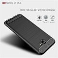 Miniatyrbillede 6 af 6: Stöttåligt Armor Carbon TPU-skal Samsung J4 Plus Red