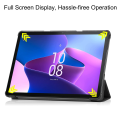 Miniatyrbillede 3 af 9: SKALO Lenovo Tab M10 (Gen 3) Trifold Flip Cover - Sort Black