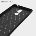 Miniatyrbillede 4 af 10: Stöttåligt Armor Carbon TPU-skal Nokia 7 Plus Grey