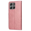 Miniatyrbild 8 av 8: SKALO Motorola Moto G15 4G PU-läder Plånboksfodral - Fler färger Rosa