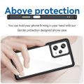 Pikkukuva 3 / 8: SKALO Xiaomi Redmi Note 12 Pro 5G Läpinäkyvä TPU suojakuori - Musta Black