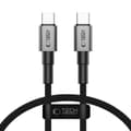 Tech-Protect Ultraboost DNA USB-C-kabel 60W 25cm - Iron Grey grå