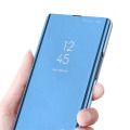 Miniatyrbillede 3 af 8: SKALO Samsung S24 Clear View Flip Cover - Sort Black