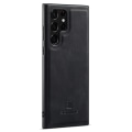 Miniatyrbillede 3 af 5: DG.MING Samsung S24 Ultra Premium PU-læder Hybrid Cover - Sort Black