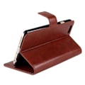 Miniatyrbillede 9 af 11: Plånboksfodral i PU-Läder till iPhone 6/6S PLUS Brown