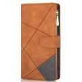 Miniatyrbild 7 av 8: Xiaomi 13T/13T Pro BINFEN COLOR Embossed Plånboksfodral - Brun Brun