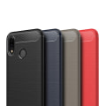 Miniatyrbillede 1 af 10: Stöttåligt Armor Carbon TPU-skal Huawei P20 Lite Black