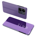 Miniatyrbild 1 av 7: SKALO Xiaomi Redmi 13C 4G Clear View Plånboksfodral - Lila Lila