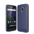 Miniatyrbillede 2 af 9: Stöttåligt Armor Carbon TPU-skal Moto G5 Plus Blue