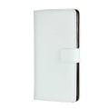Miniatyrbillede 2 af 4: SKALO Sony Xperia 1 Flip Cover m. Pung i Ægte Læder - Vælg farve White
